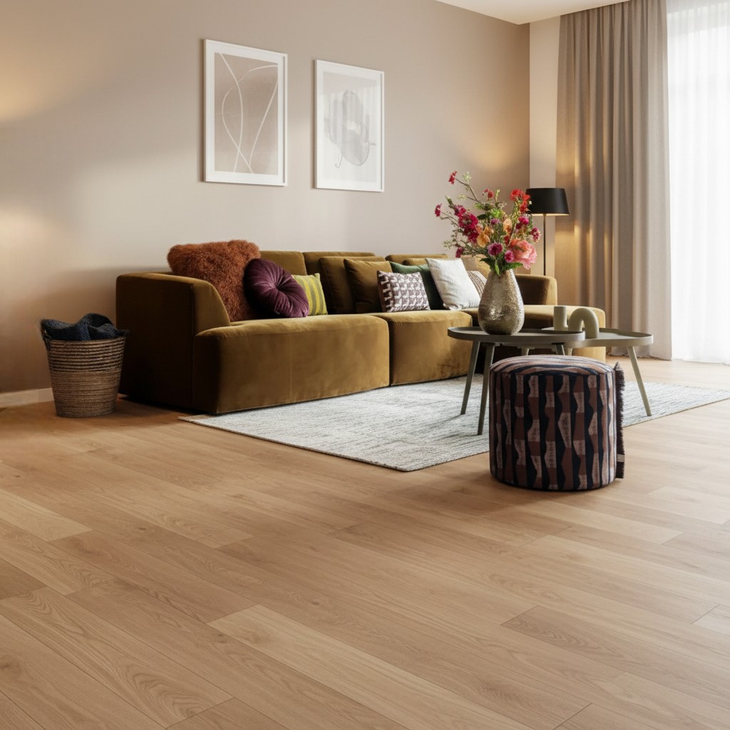 Rechte plank pvc vloer