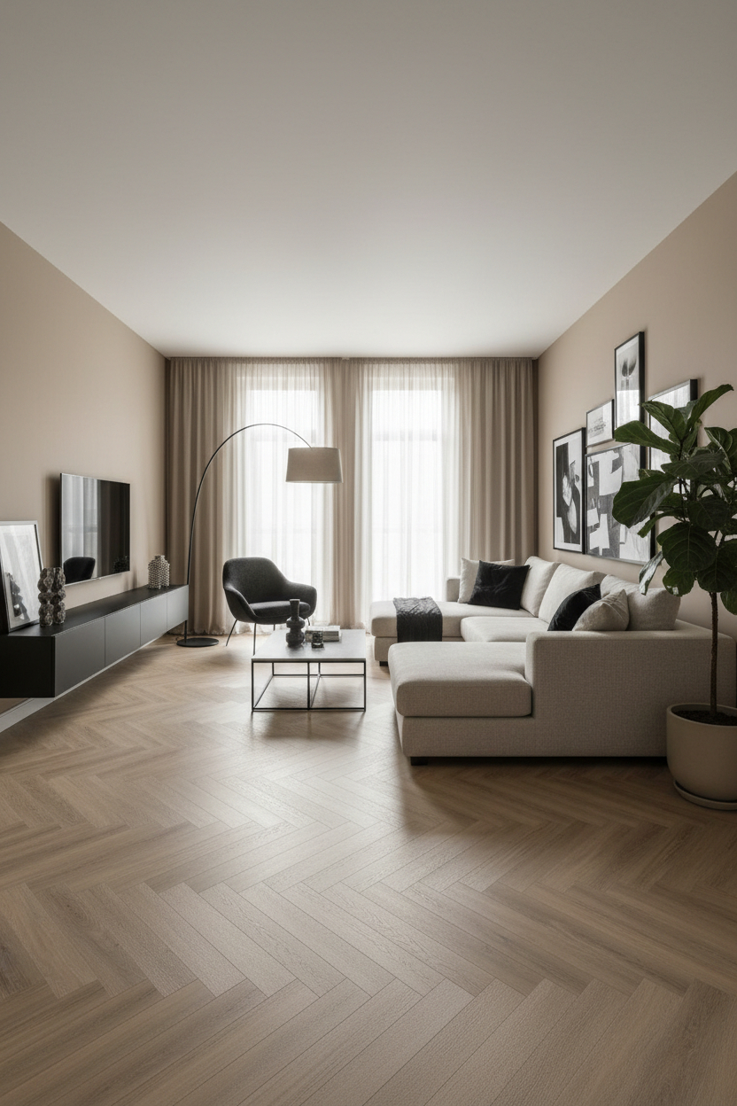 PVC vloer in een appartement